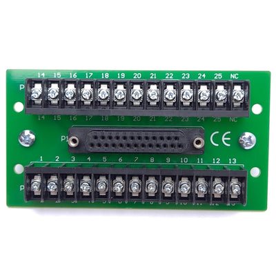 New – Open box Dataforth 8BXIF Universal Interface Board, DB25 Female to Screw Terminals