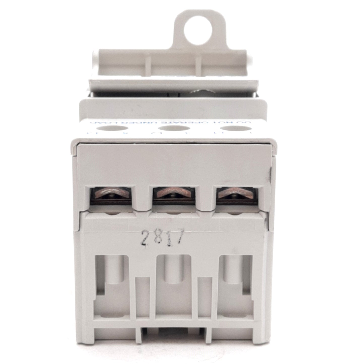 New Mersen USFMCCMI Fuse Holder, Finger Safe, 3-Pole, 30A 600V, Class CC, DIN Rail