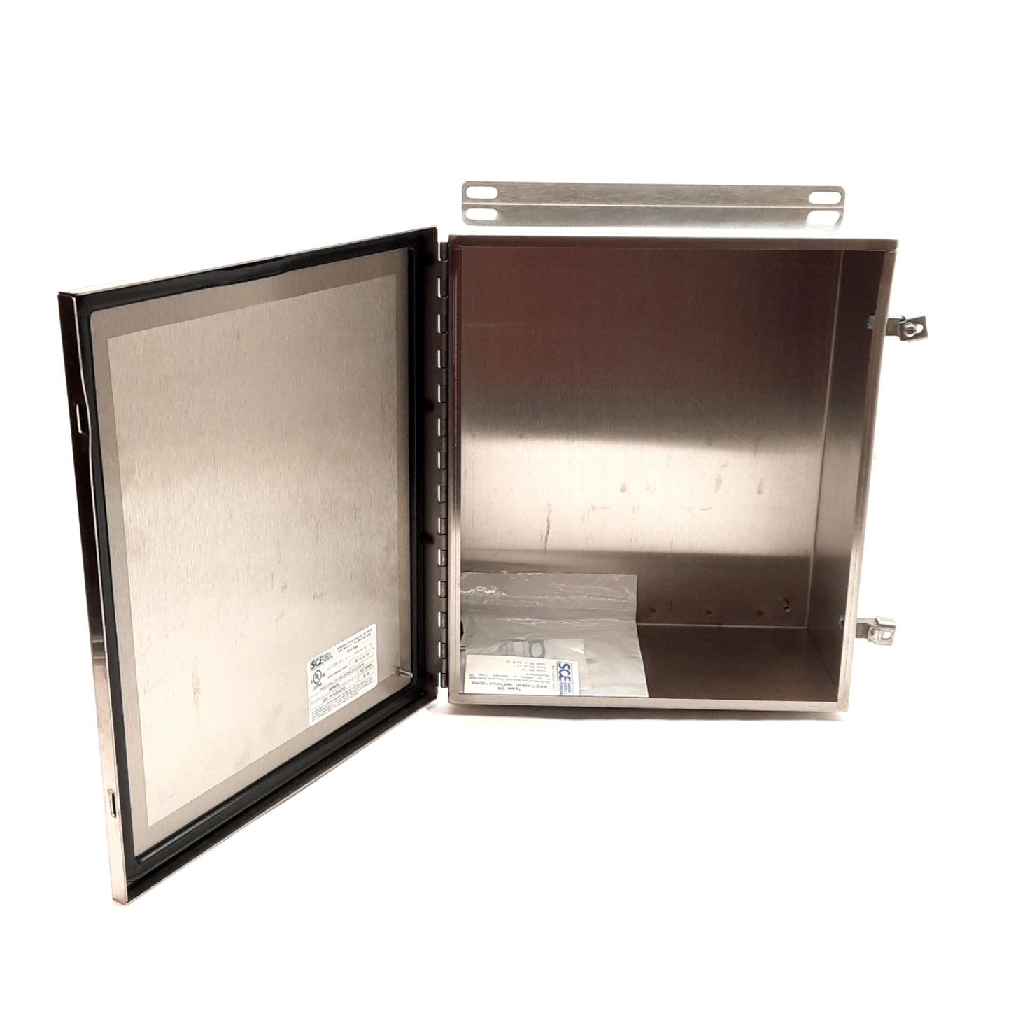 New Saginaw SCE-1412CHNFSS S.S. CHNF Enclosure, 14.13 x 12 x 6in, NEMA 3R 12 4 & 4X