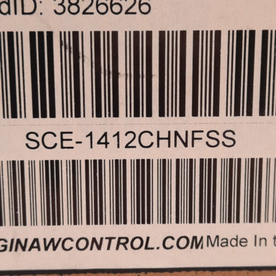 New Saginaw SCE-1412CHNFSS S.S. CHNF Enclosure, 14.13 x 12 x 6in, NEMA 3R 12 4 & 4X