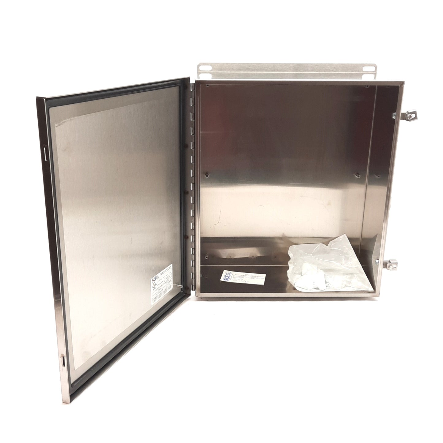 New Saginaw SCE-1614CHNFSS6 316SS CHNF Enclosure, 16.13x14x6in, NEMA 3R 12 4 & 4X