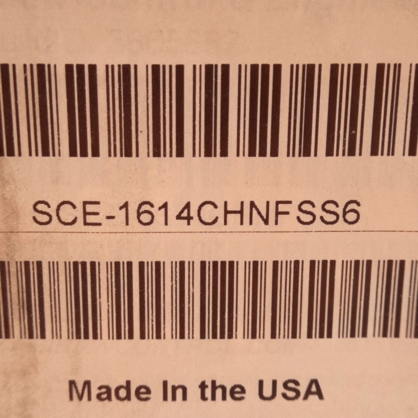 New Saginaw SCE-1614CHNFSS6 316SS CHNF Enclosure, 16.13x14x6in, NEMA 3R 12 4 & 4X