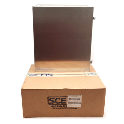 New Saginaw SCE-1614CHNFSS6 316SS CHNF Enclosure, 16.13x14x6in, NEMA 3R 12 4 & 4X
