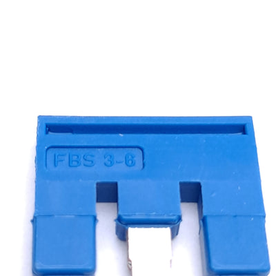 New – Open box Lot of 35 Phoenix Contact 3036945 FBS 3-6 BU Plug-In Bridge, 3-Position