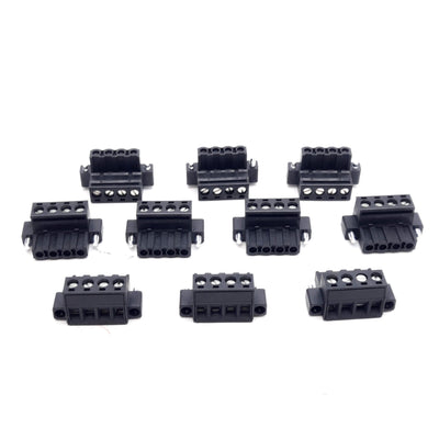 New – Open box Lot of 10 Phoenix Contact 1810231 PCB Connector, 4-Position, 12A 320V, 24-12AWG