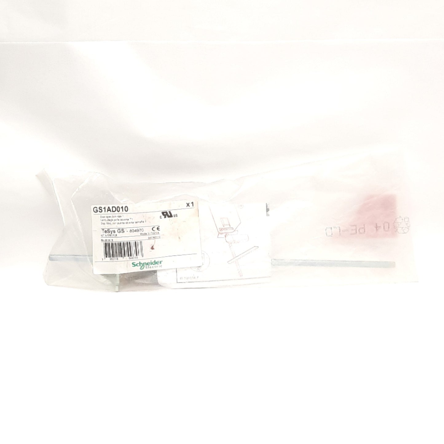 New Schneider Electric GS1AD010 Disconnect Switch Internal Handle Kit for 5mm Shaft