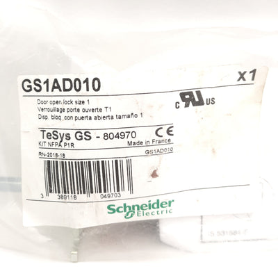 New Schneider Electric GS1AD010 Disconnect Switch Internal Handle Kit for 5mm Shaft