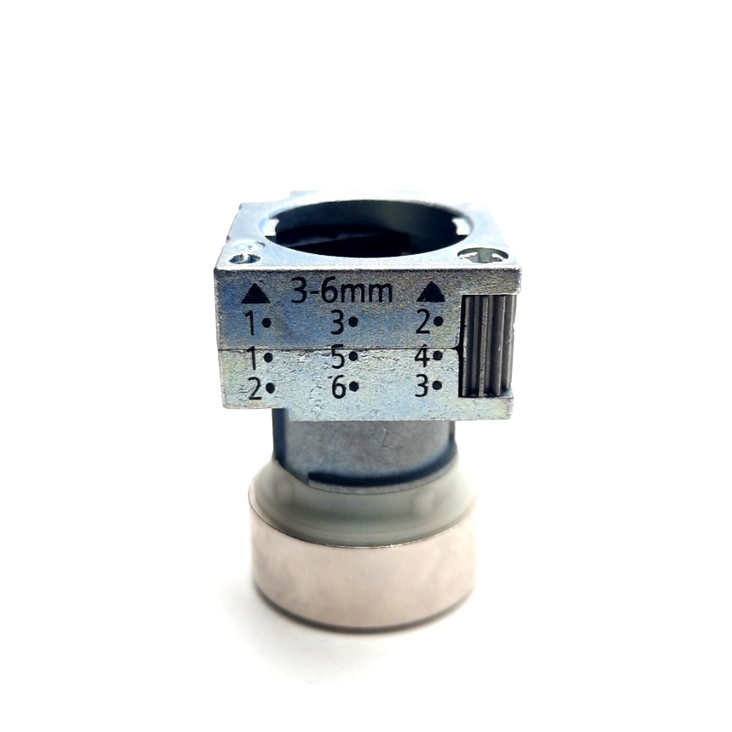 New – Open box SIEMENS 3SB3606-0AA31-0CC0 Push Button Switch, Yellow, 1NO + 1NC 400 VAC 10A