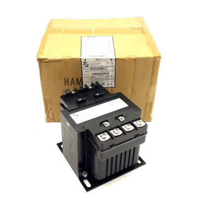 New Hammond Power PH750MLI Transformer 750VA 480/240VAC Primary 120/25VAC Secondary