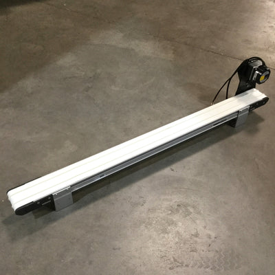 Used Dorner 2200 Series End Drive Belt Conveyor 4" Wide x 56" Long, 50 ft/min
