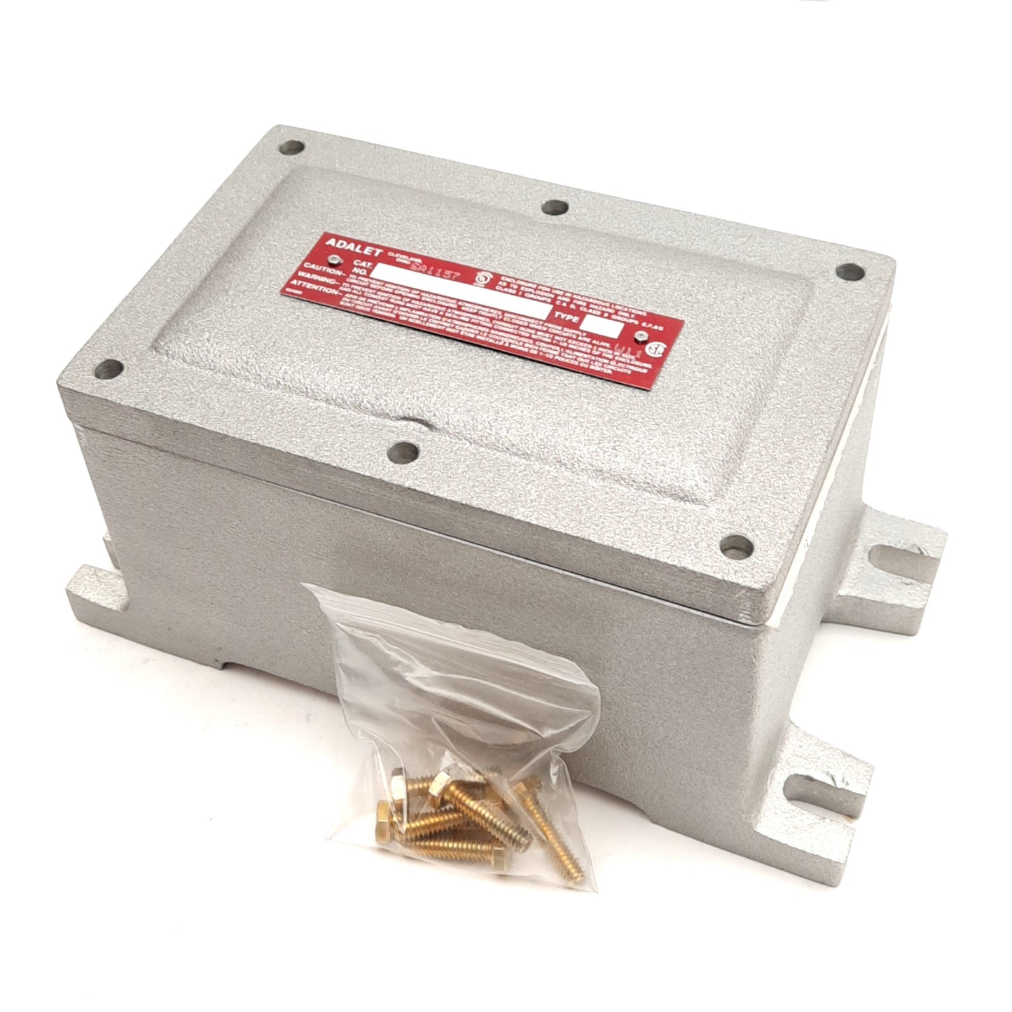 New Adalet XIFC-030603-N4 Explosion Proof Enclosure, 3.25 x 5.75 x 3in Interior