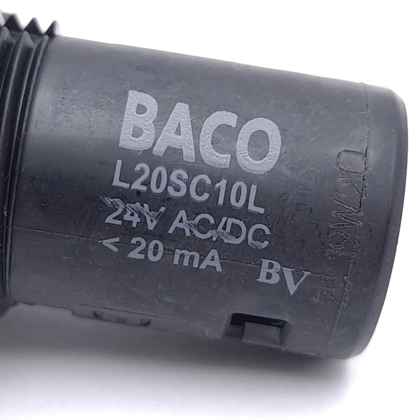 New – Open box Baco Controls L20SC10L LED Pilot Light, Red, 24VAC/DC, ø22mm Mounting