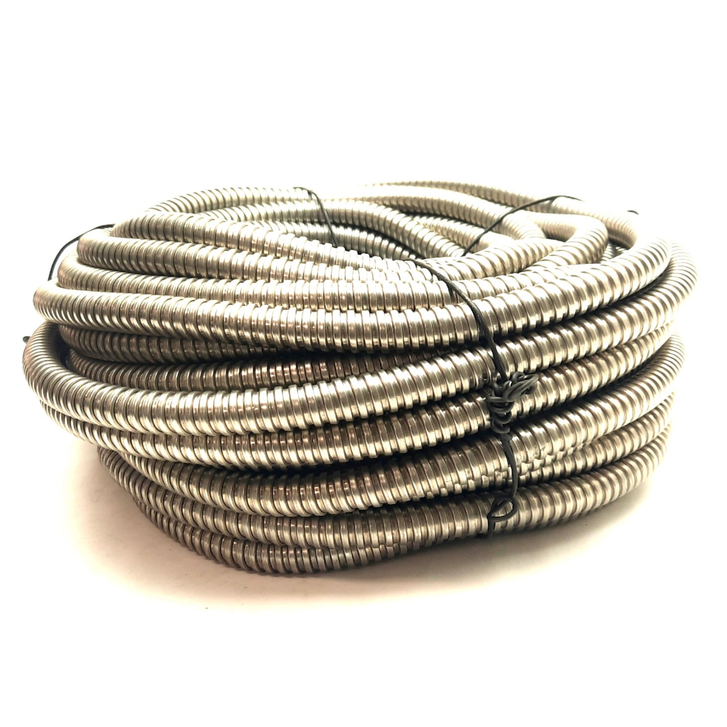 New – Open box Liquatite SSL-10 Conduit Hose , Unjacketed, Stainless Steel, 3/8" x 5/8", 100Ft