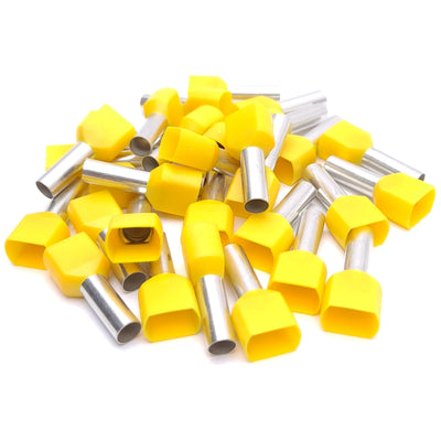 New – Open box Lot of 30 Phoenix Contact 3201013 AI-TWIN 2X 6 -14 YE Ferrule, 14mm Sleeve