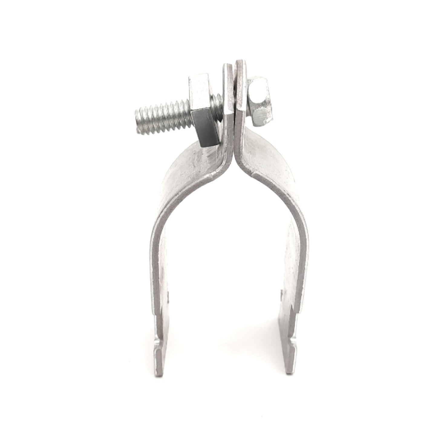 New – Open box Lot of 25 Cooper B2012PA-ZN 1-1/2" Strut/Pipe Conduit Two-Piece Clamp 1-1/2inch