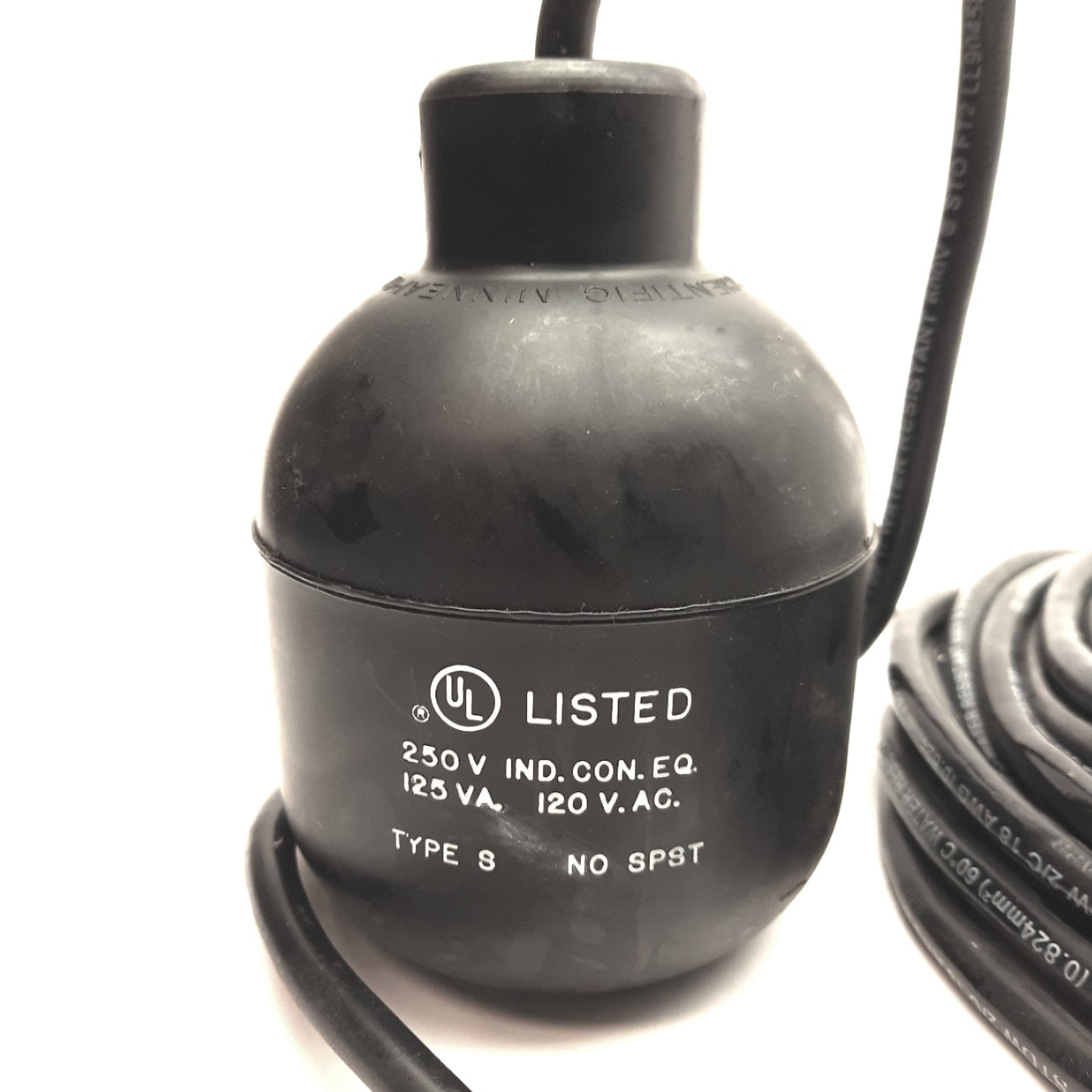 New – Open box Anchor Scientific S50NO Roto-Float Float Switch, N.O. SPST, 240VAC/120VA