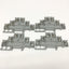 New Lot of 95 Allen Bradley 1492-P3 Terminal Block Push in Connection 600VAC/DC 20A