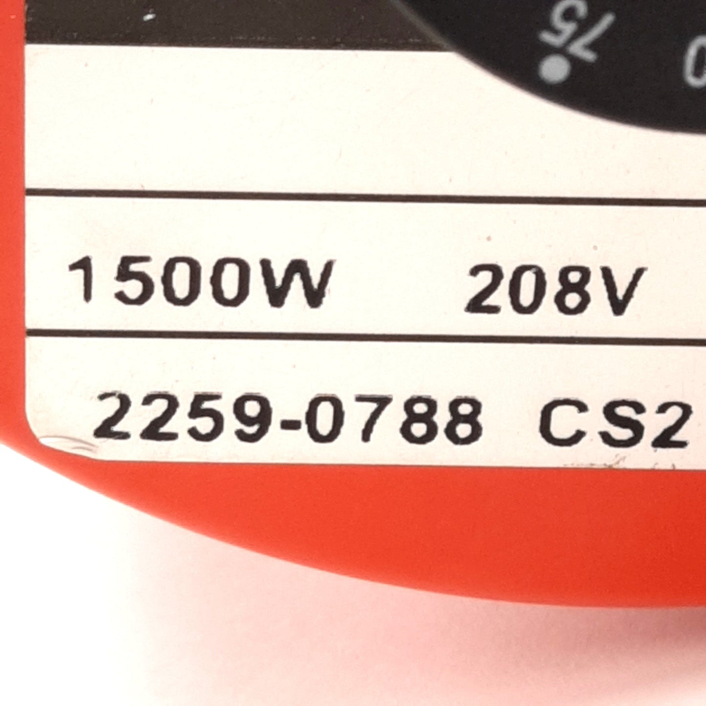 Used Watlow 2259-0788 Circulation Heater, 3-Phase 4A 208VAC, 1500W, 250°F, 3/4in NPT