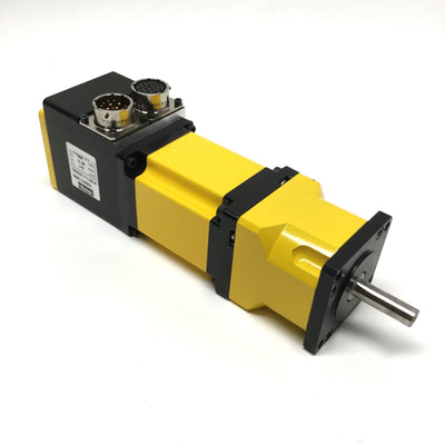 Used Parker CM232FJ Brushless Servo Motor NEMA 23, 143oz-in w/Brake, 10:1 Gear Head