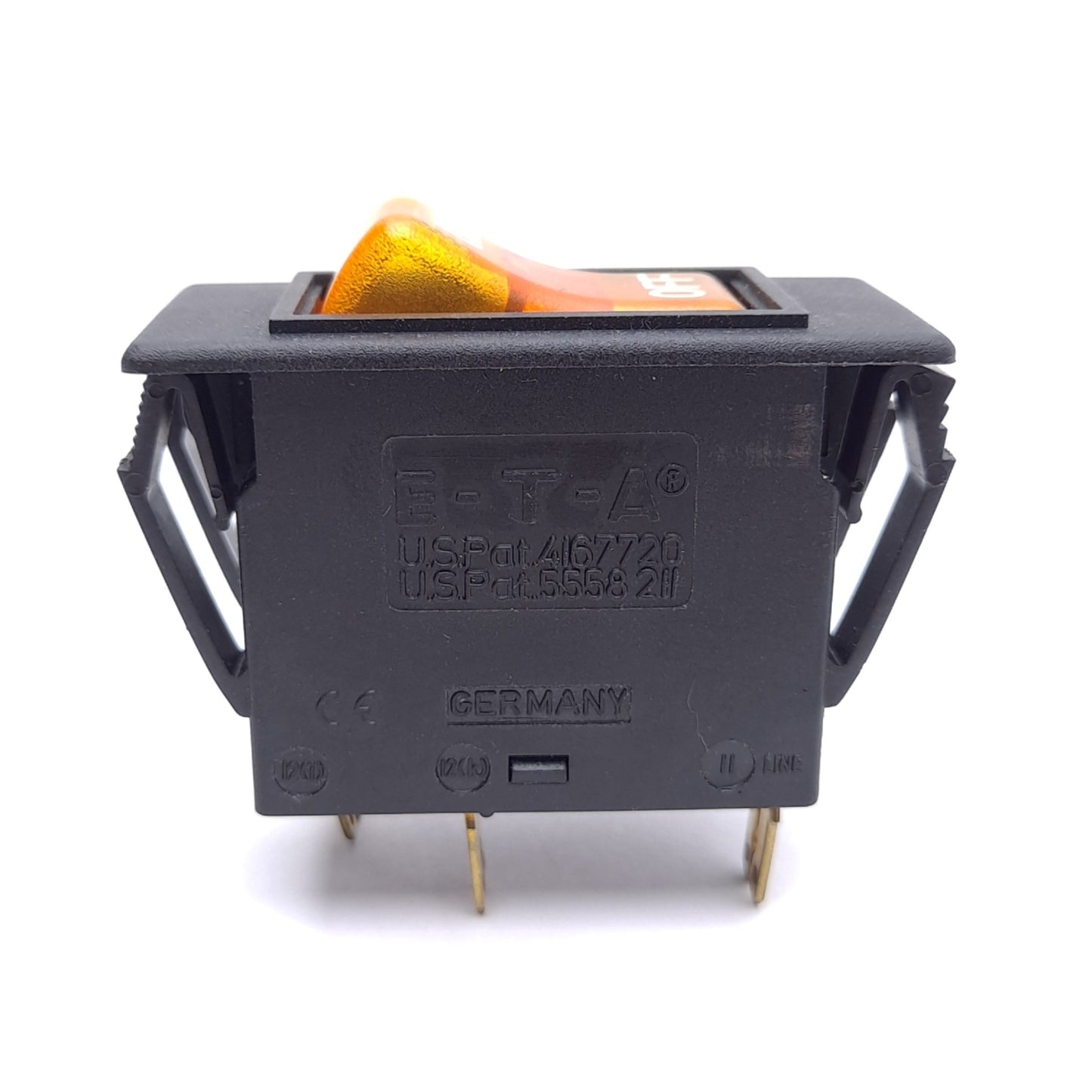 Used E-T-A 3120-F311-P7T1-W15FB3-10A Thermal Circuit Breaker, 1-Pole 10A 240VAC/50VDC