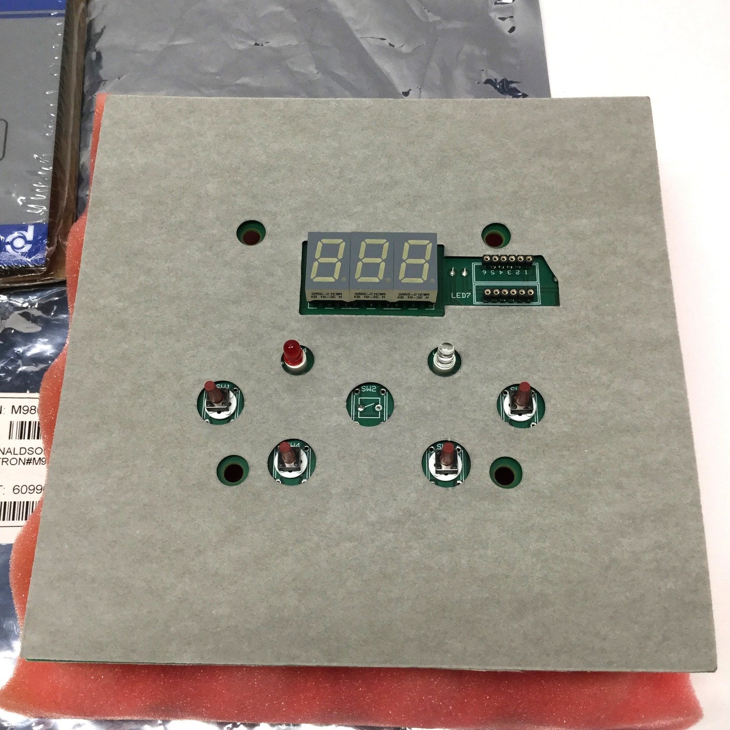 New – Open box Donaldson Torit M9805-02-0762 Manual Airflow Controller for Downflo Evolution