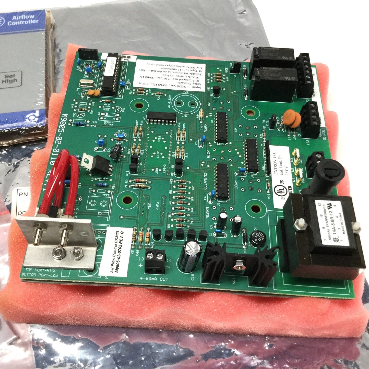 New – Open box Donaldson Torit M9805-02-0762 Manual Airflow Controller for Downflo Evolution