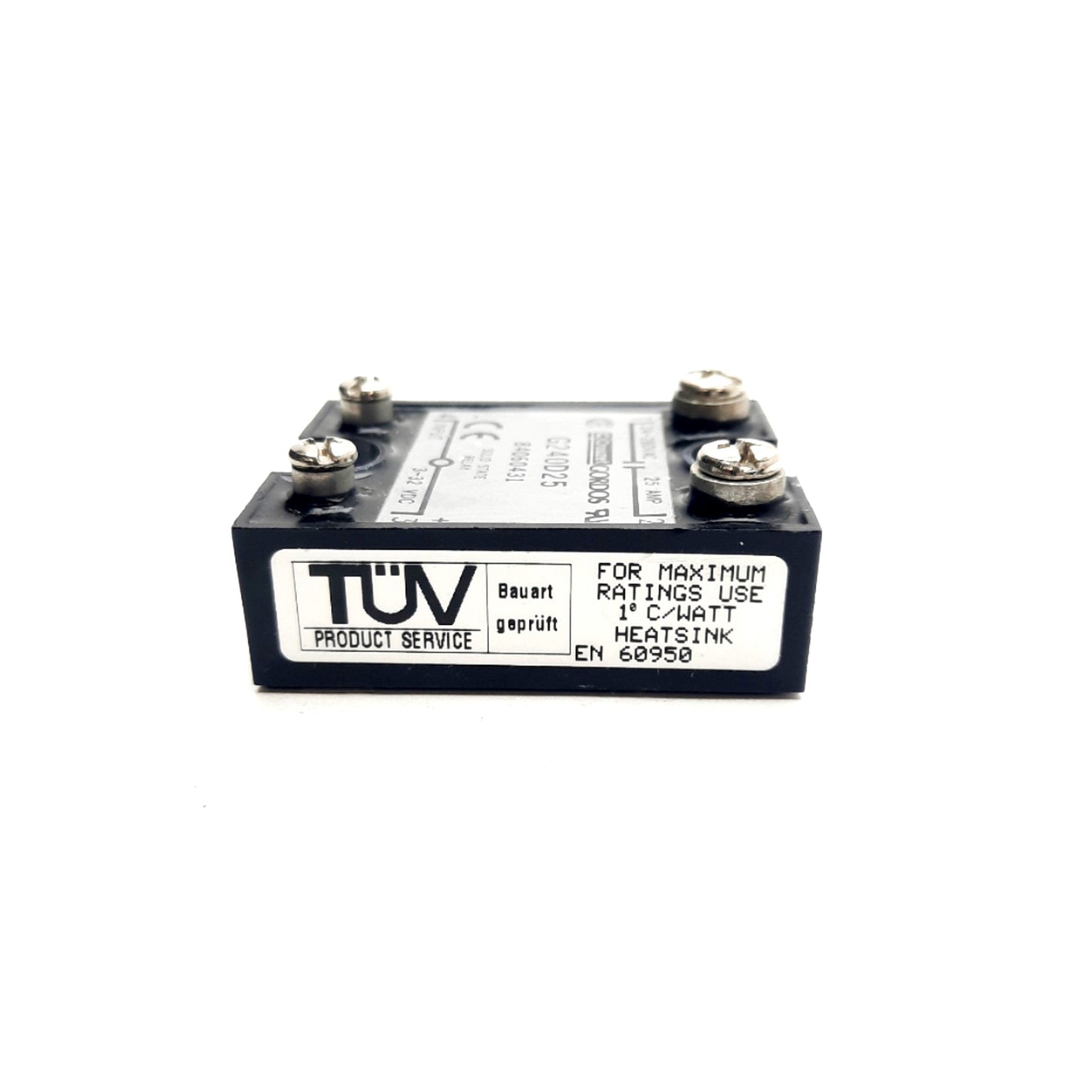 Used Lot of 5 Crouzet 84060431 Solid State Relay, Control 3-32VDC, 24-280VAC