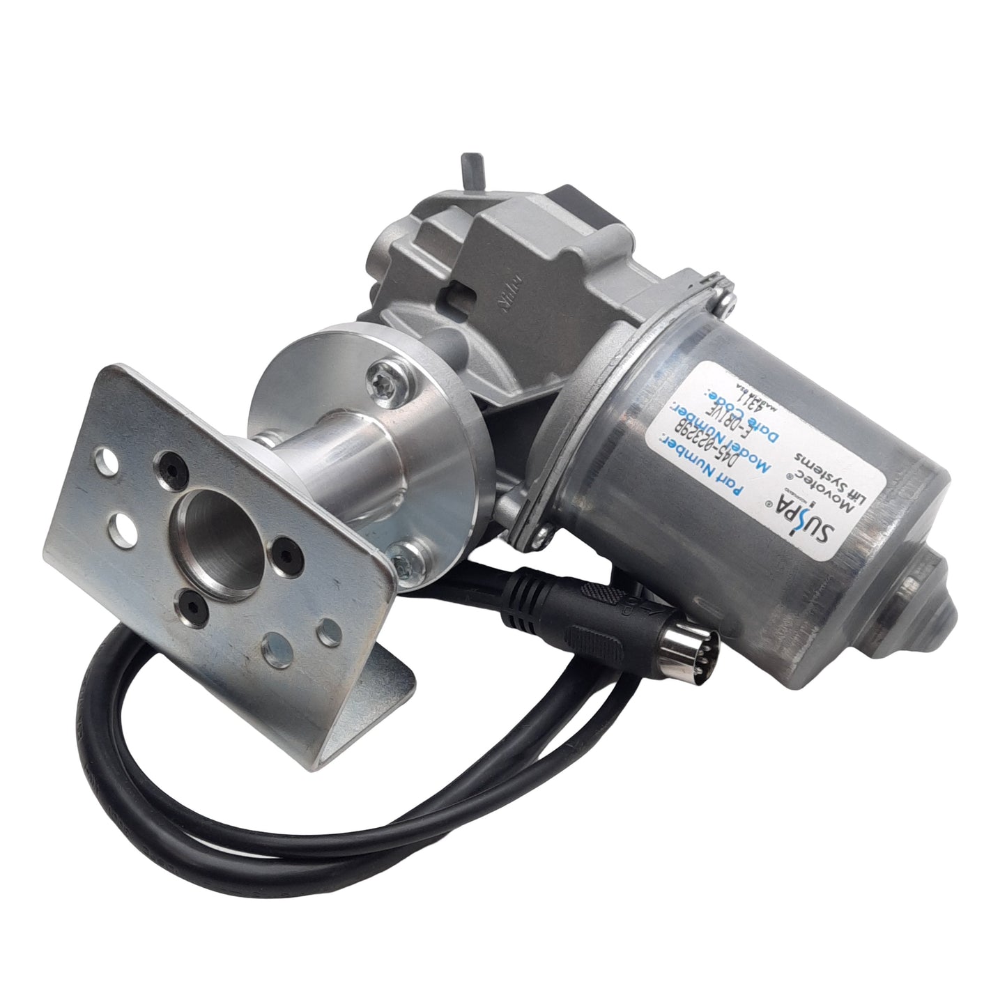 Used Suspa Movotec D45-02329B Lift System E-Drive Motor, 24VDC 11A, 92W, 110RPM