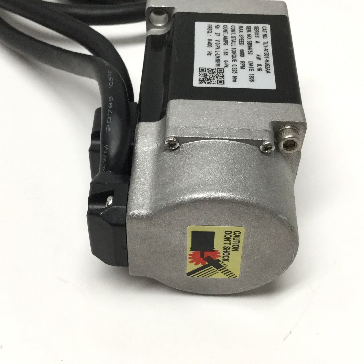 Used Allen-Bradley TLY-A130T-HJ62AA Kinetix Inverter Duty AC Servo Motor, 6000RPM