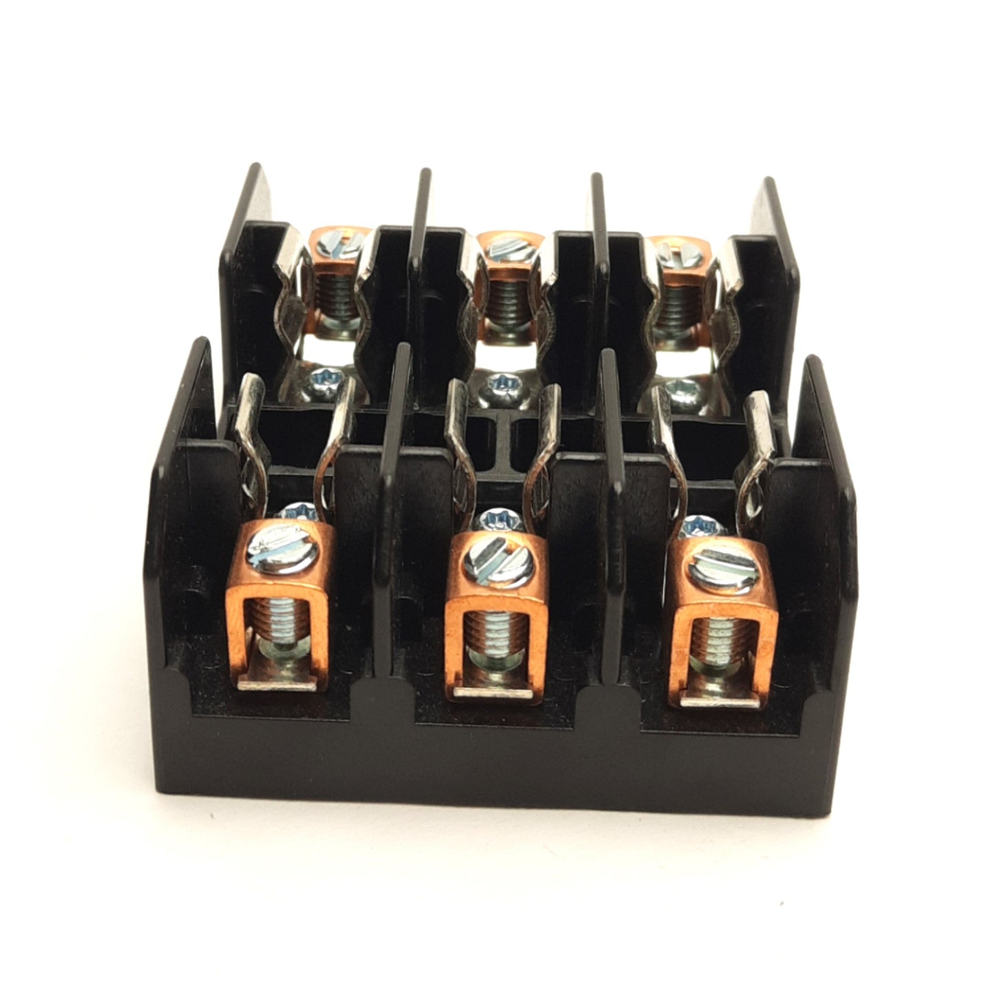 Open box Siemens 3NC1038 Fuse Holder Block, 3-Pole, 600VAC 30A, Miget Fuse 10x38mm