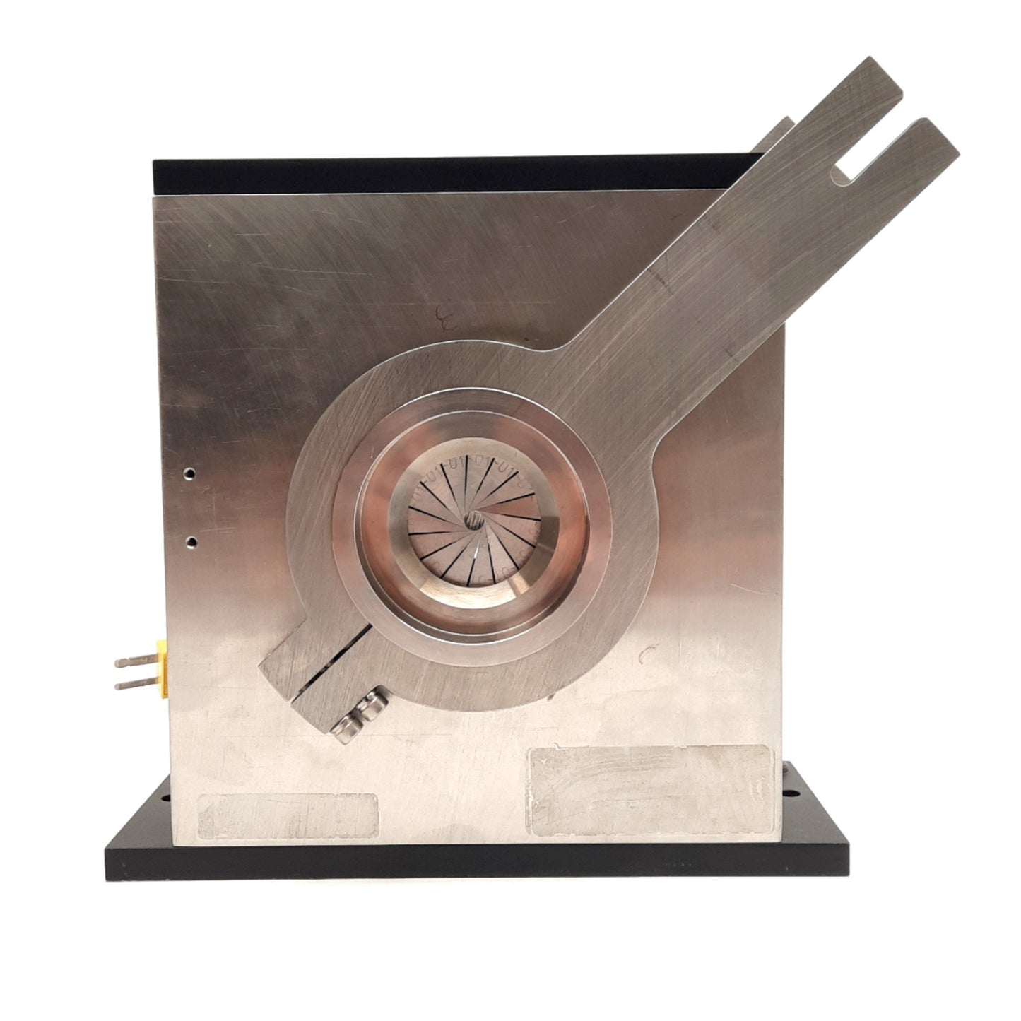 Used Machine Solutions Unheated Stent Crimper, .19"Close .43"Open 2.377"Deep 5x K TC