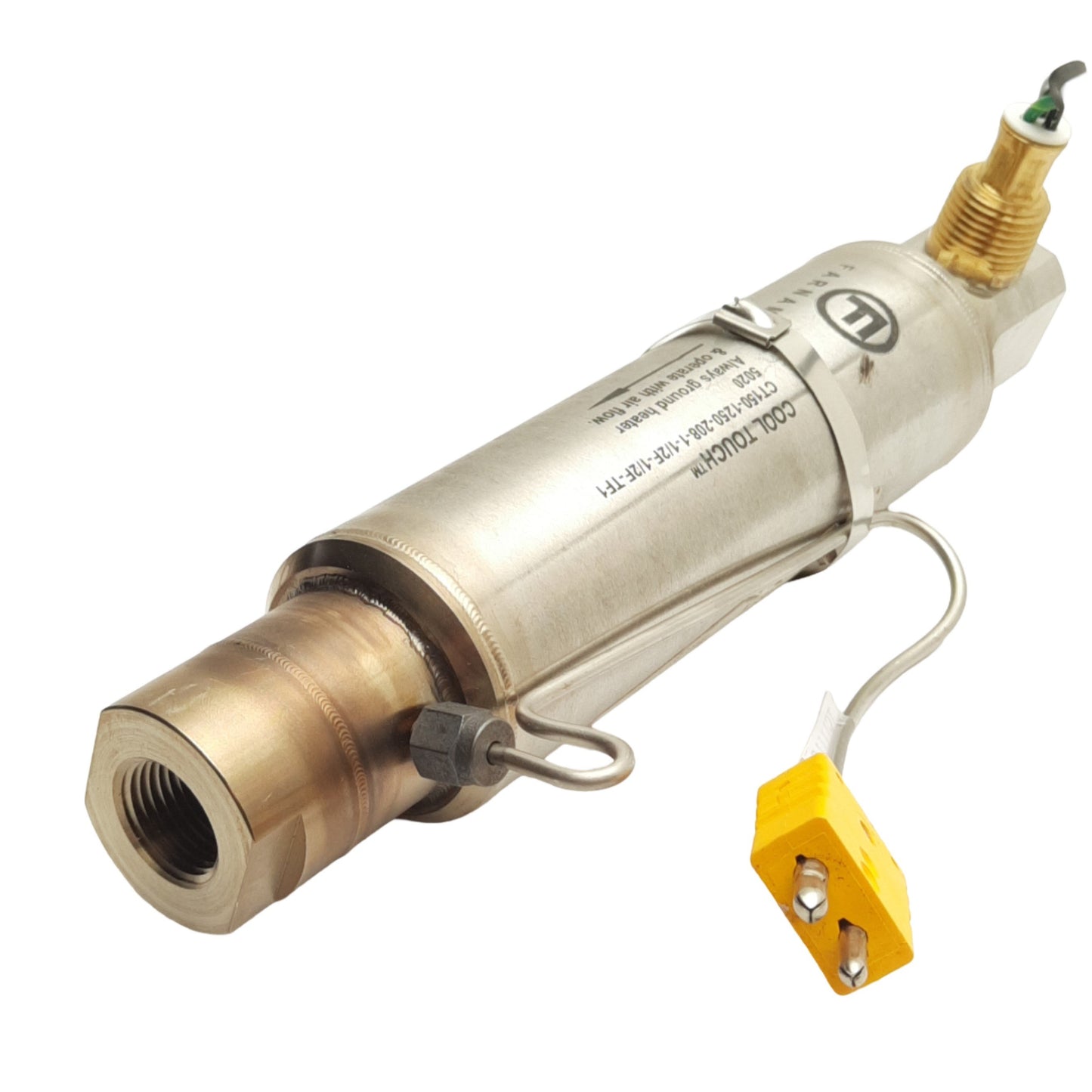 Used Farnam CT150-1250-208-1-1/2F-1/2F-TF1 Cool Touch Air Heat Torch, 208V, 1250W
