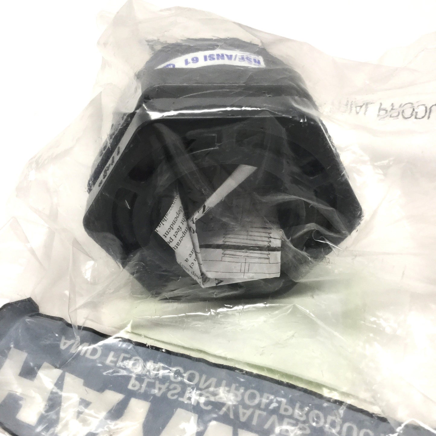 New Hayward BFAS1015TES PVC Bulkhead Tank Fitting, Standard Flange, EDPM, 1-1/2" NPT