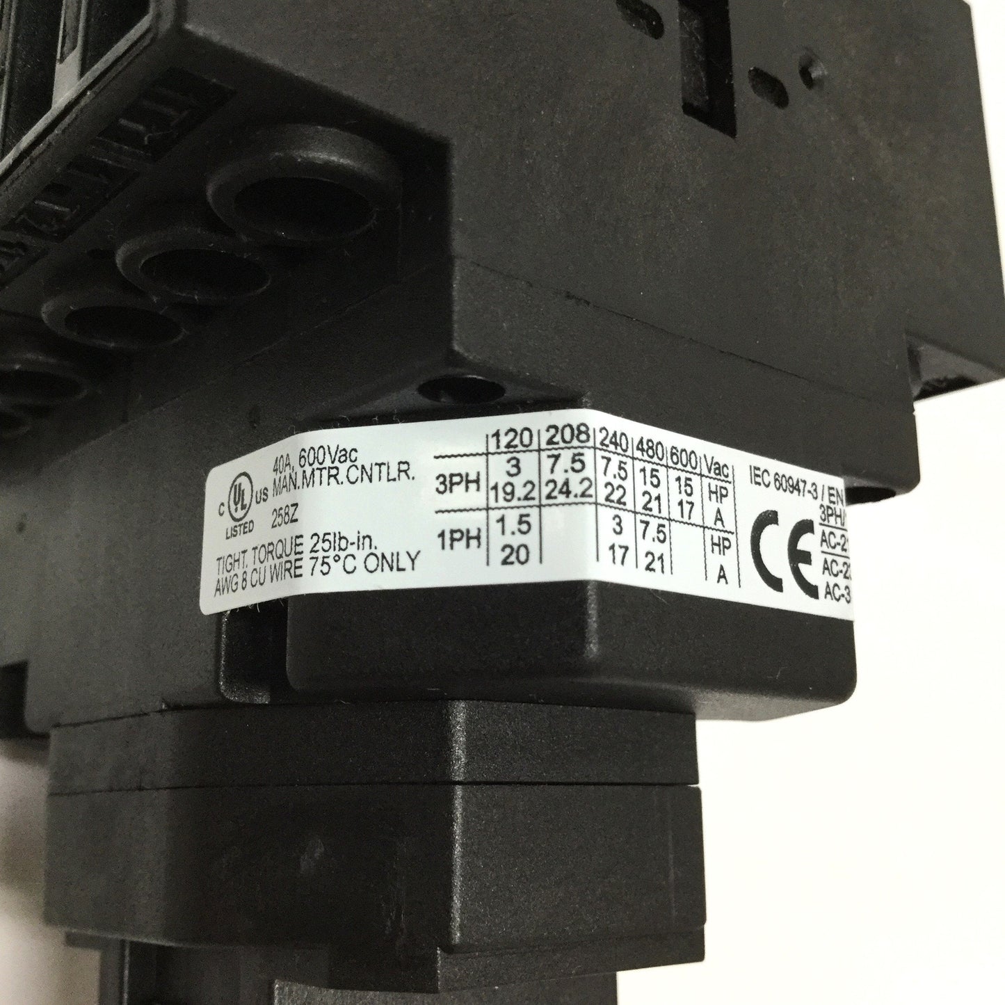 New – Open box Salzer H233-41600-A02 Safety Emergency Main Disconnect Switch 6-Pole 600V 40A