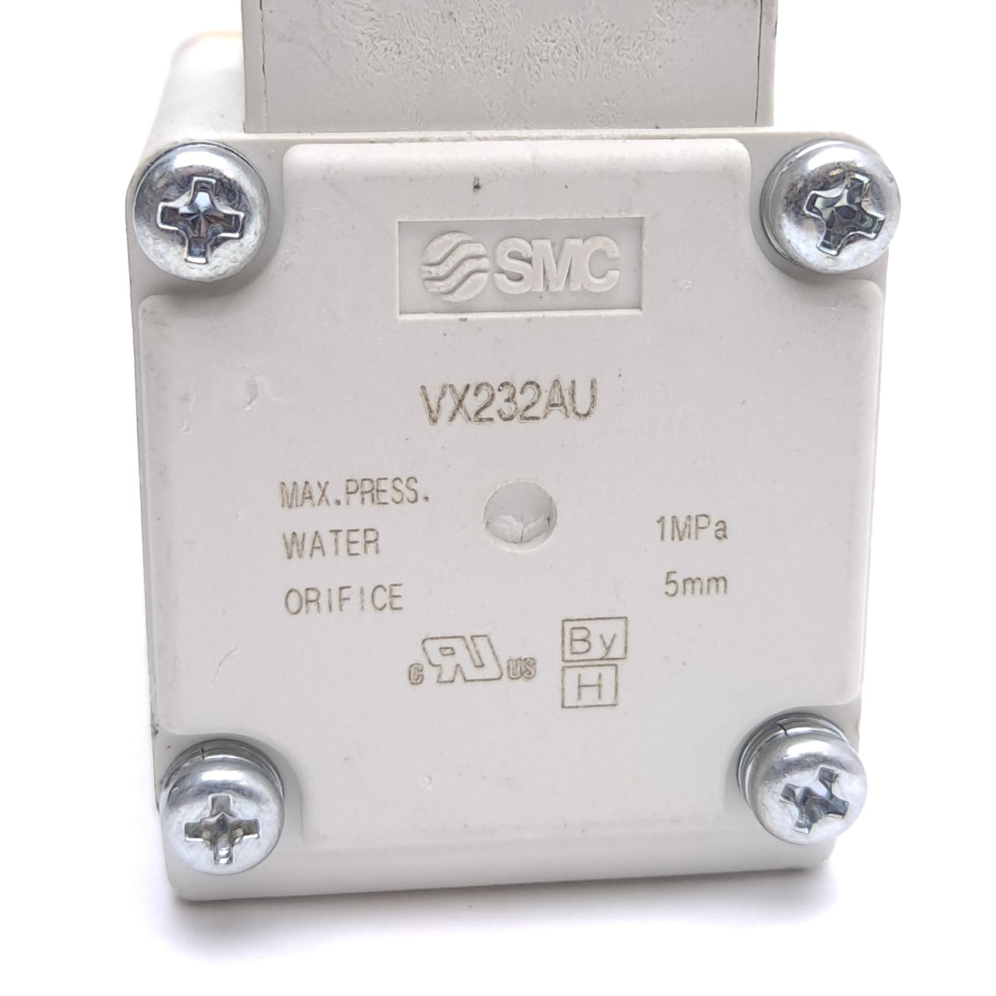 Used SMC VX232AU Solenoid Valve, NC Valve, Rc1/4 Ports, 1MPa, 110VAC, For Water