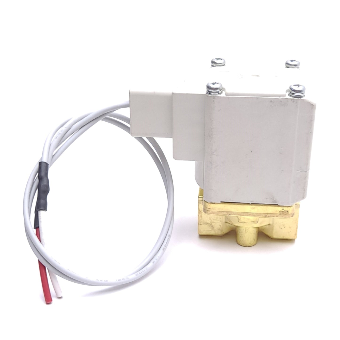 Used SMC VX232AU Solenoid Valve, NC Valve, Rc1/4 Ports, 1MPa, 110VAC, For Water