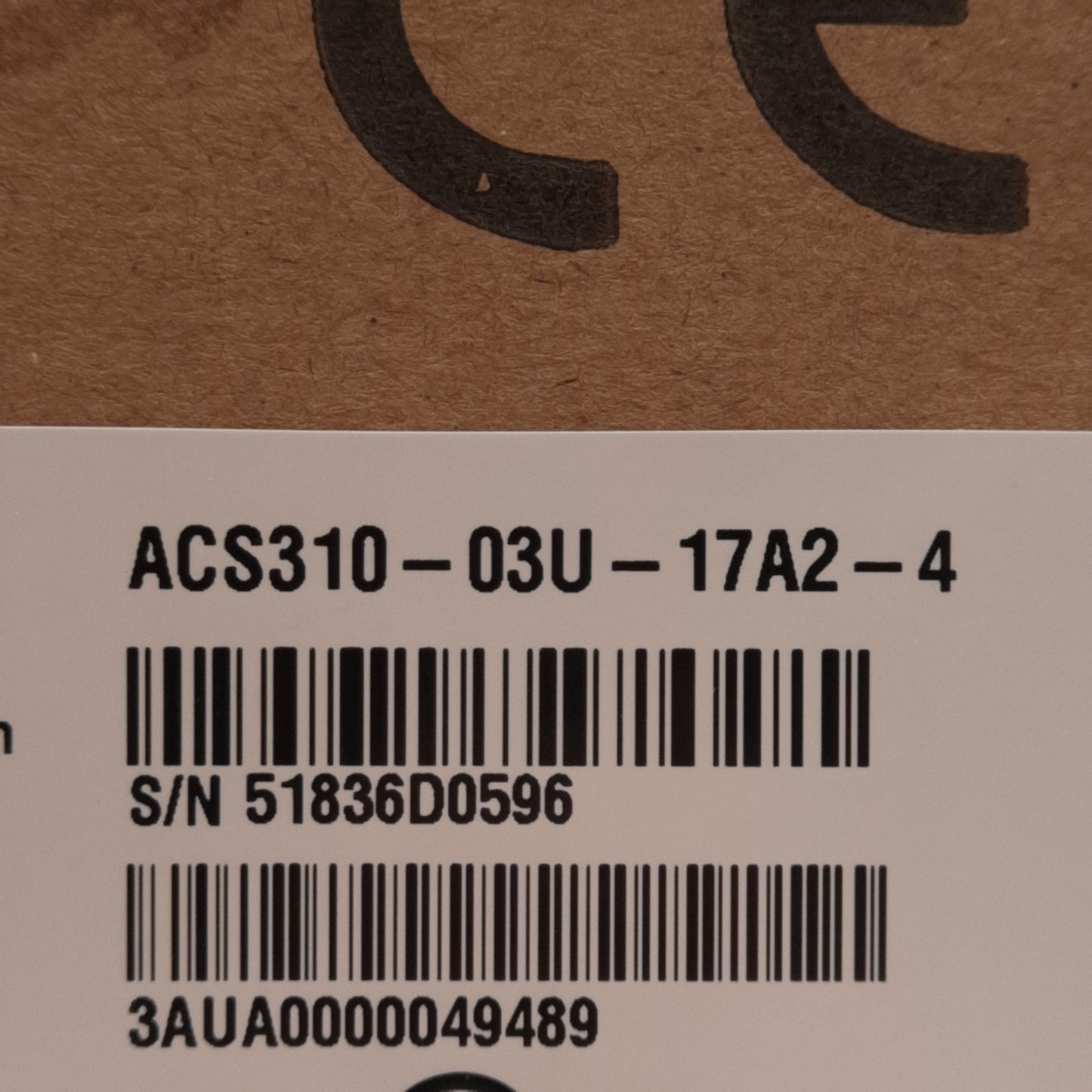 New – Open box ABB ACS310-03U-17A2-4 Variable Frequency AC Drive, 0-500Hz, 10HP, 3Ø 400/480VAC