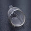 New Lot of 6 Chemglass CG-1760-26 Glass Funnel 10mL Solid, 7mL Liquid Capacity