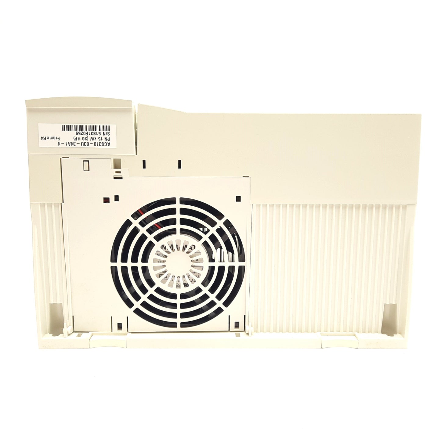 New – Open box ABB ACS310-03U-34A1-4 Variable Frequency AC Drive, 0-500Hz, 20HP, 3Ø 400/480VAC