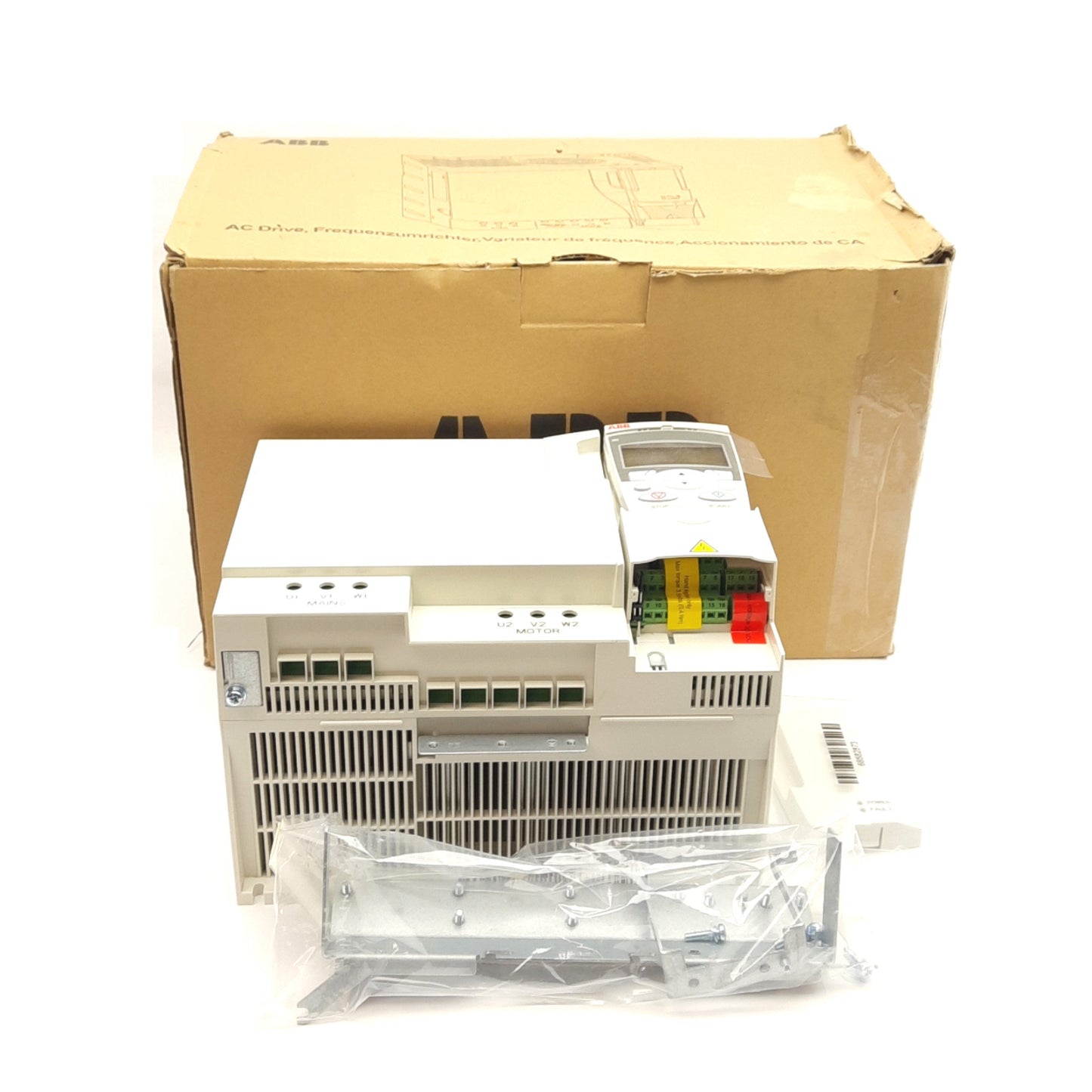 New – Open box ABB ACS310-03U-34A1-4 Variable Frequency AC Drive, 0-500Hz, 20HP, 3Ø 400/480VAC