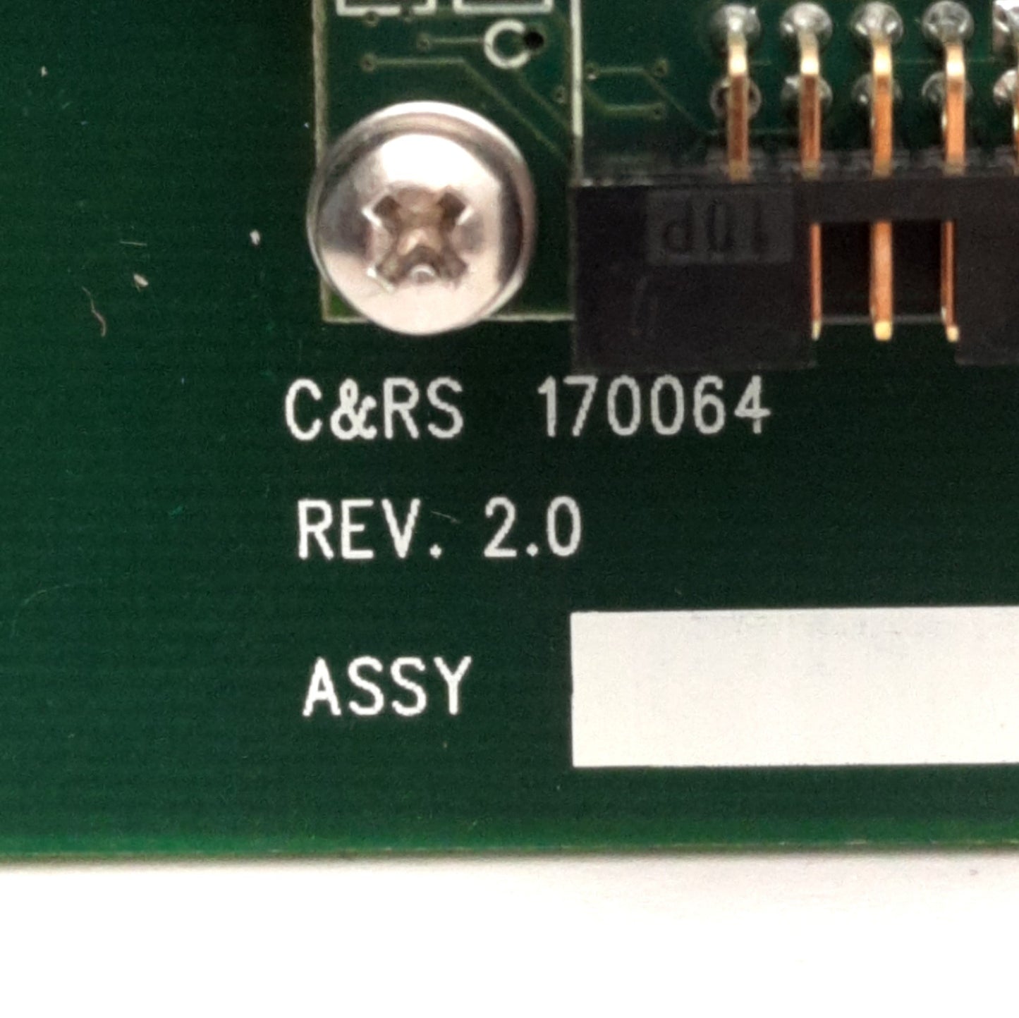 Used  O'HARA SC04-00782 & 170064 Labcoat JET C&RS Machine Main & I/O Control Board