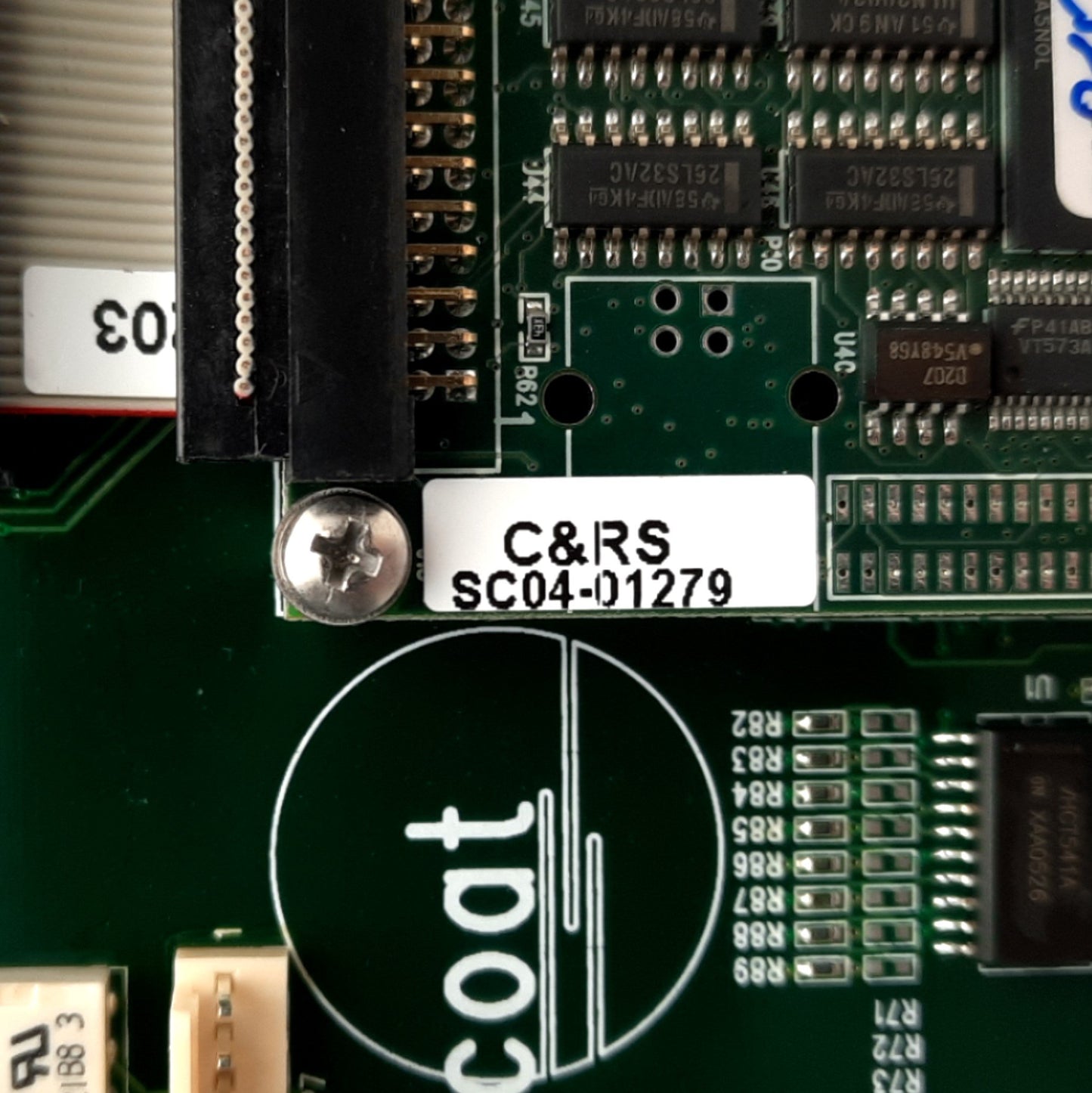 Used  O'HARA SC04-01279 & 170101 Labcoat JET C&RS Machine Main & I/O Control Board