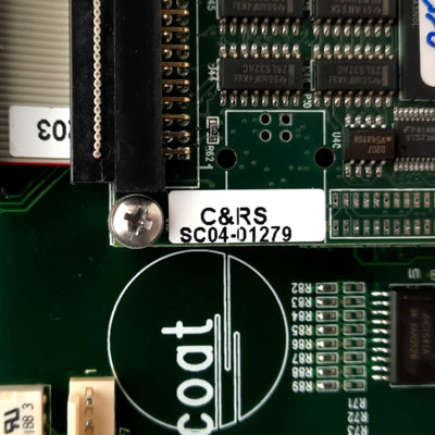 Used  O'HARA SC04-01279 & 170101 Labcoat JET C&RS Machine Main & I/O Control Board