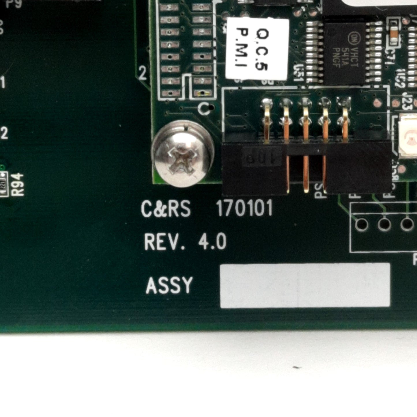 Used  O'HARA SC04-01279 & 170101 Labcoat JET C&RS Machine Main & I/O Control Board