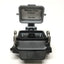 Used Mencom DP-RJ45-R-32 Panel Outlet, 120V Duplex, Size 32 Bulkhead, 3 Amp Reset