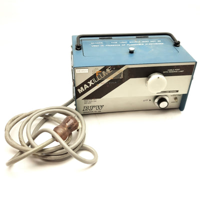 Used BFW 150-1 MID 6600 Maxillume Dual Lamp Fiber Optic Light Source, 120VAC, ø15mm