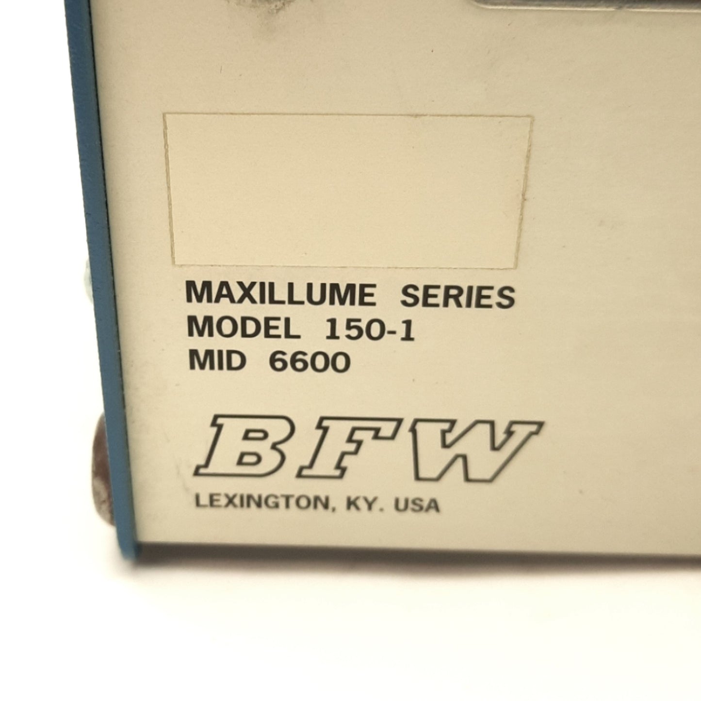 Used BFW 150-1 MID 6600 Maxillume Dual Lamp Fiber Optic Light Source, 120VAC, ø15mm