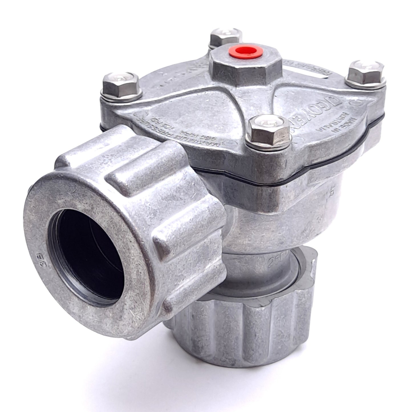 Used Goyen RCAC25DD4002 Pulse Jet Diaphragm Valve 1/8in NPT Pilot, 125psi, ø1in Ports