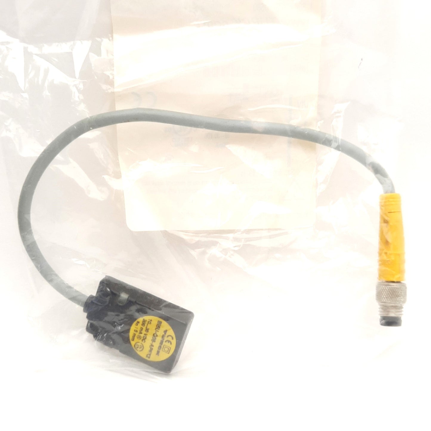 New Turck BI5-Q08-AP6X2-0.2M-PSG3M 1608997 Inductive Sensor 10-30VDC, NO PNP, 5mm Sn