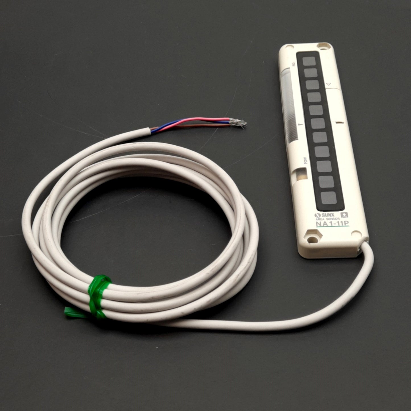 Used Panasonic NA1-11P Small Object Detection Area Emitter, 12-24VDC, 0.17-1m Range